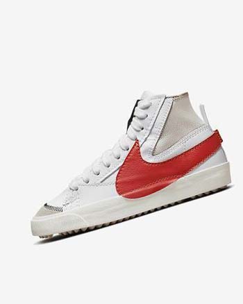 Nike Blazer Mid '77 Jumbo Blancos Blancos Rojos | MX 2852